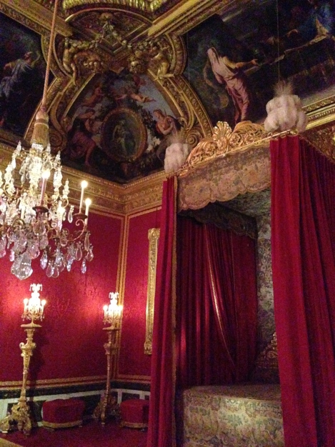 Bed Chamber Chateau Versailles