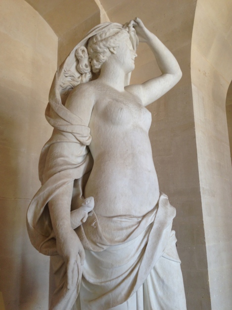 Sculpture of the Goddess of Air Chateau Versailles