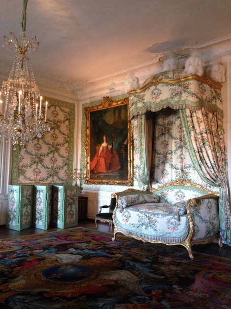 Princess' Bed Chamber Chateau Versailles