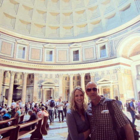 Dad & Me in the Pantheon